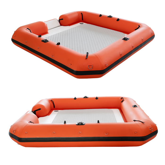 Nautiqua | STARFISH | Inflatable Fishing Romantic Floating Tent/Raft - Aqua Gear Supply