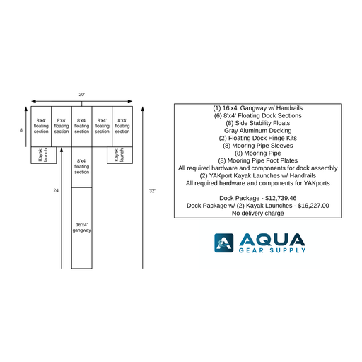 Payson, UT Custom Dock - Aqua Gear Supply