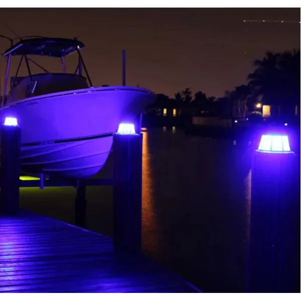 Solar Piling Light - 3 Color LED Switchable - Aqua Gear Supply