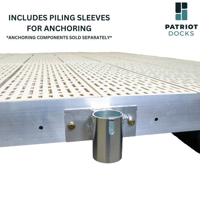 Patriot Docks Floating Dock w/ Cedar Decking - Aqua Gear Supply