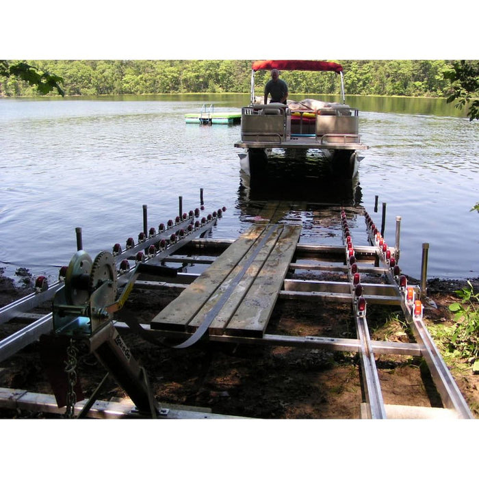 Roll-N-Go Pontoon Boat Roller Ramp System - Aqua Gear Supply