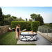 MSPA SOHO, PREMIUM SERIES, Inflatable Hot Tub & Spa, 132 Air Bubble System, One Piece Quick Setup, Square - 6 Persons - Aqua Gear Supply 