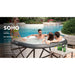 MSPA SOHO, PREMIUM SERIES, Inflatable Hot Tub & Spa, 132 Air Bubble System, One Piece Quick Setup, Square - 6 Persons - Aqua Gear Supply 