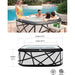 MSPA SOHO, PREMIUM SERIES, Inflatable Hot Tub & Spa, 132 Air Bubble System, One Piece Quick Setup, Square - 6 Persons - Aqua Gear Supply 