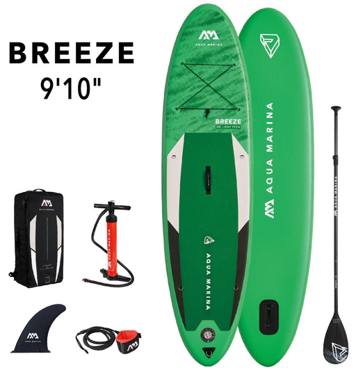 Aqua Marina BREEZE 9'10" Inflatable Paddle Board All-Around SUP - Aqua Gear Supply