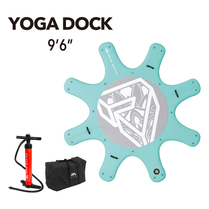 Aqua Marina YOGA DOCK 9'6" Inflatable Dock Fitness SUP - Aqua Gear Supply
