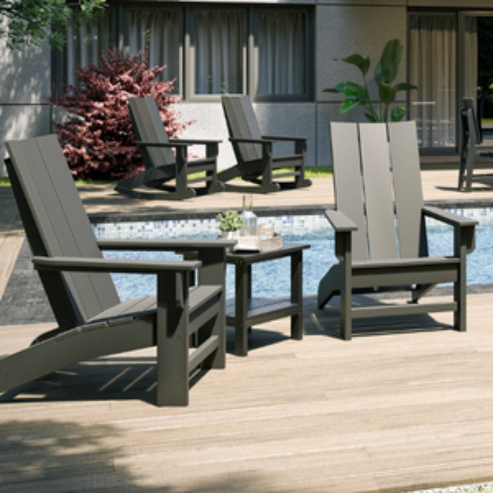 SoPoly Savannah Adirondack Chair - Aqua Gear Supply