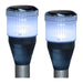 2pk Solar Dock Post Lights - Aqua Gear Supply