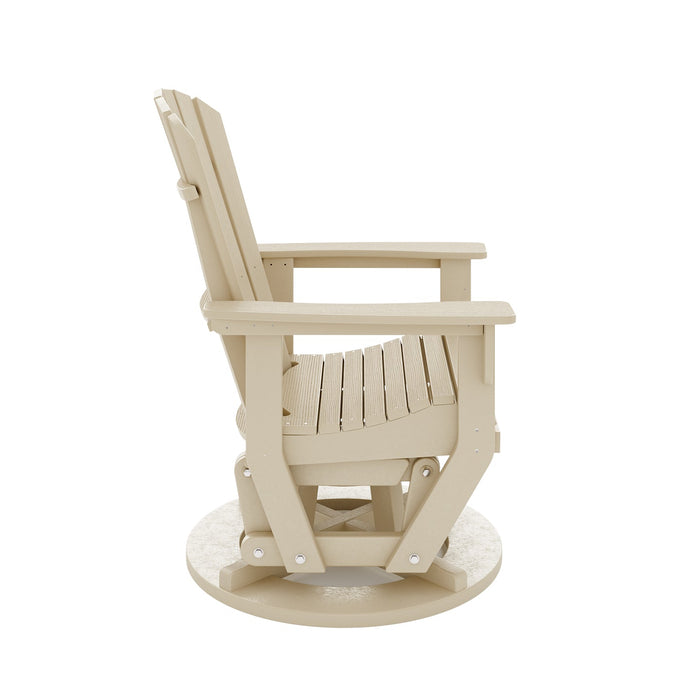 SoPoly St Simons Swivel Glider Chair - Aqua Gear Supply