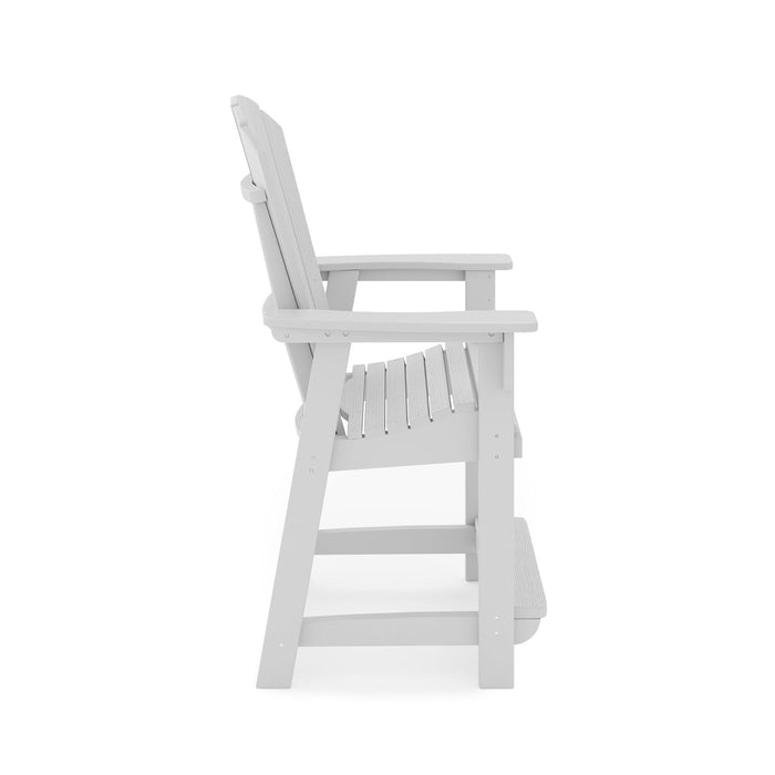 St Simons Fan Back Counter Chair (Premium) - Aqua Gear Supply