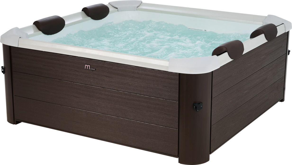 MSPA, FRAME SERIES, TRIBECA, Square Hot Tub & Spa, UVC & Ozone Sanitization, 140 Air Bubble System, WI-FI & APP Enabled - 6 Persons.