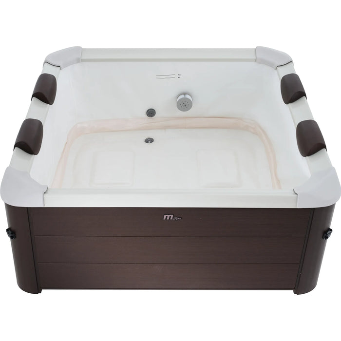 MSPA, FRAME SERIES, TRIBECA, Square Hot Tub & Spa, UVC & Ozone Sanitization, 140 Air Bubble System, WI-FI & APP Enabled - 6 Persons. - Aqua Gear Supply