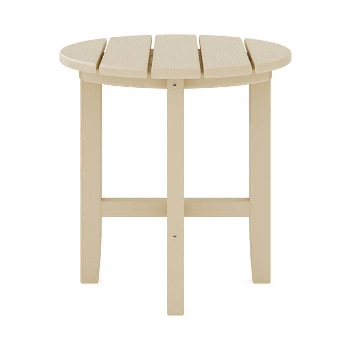 SoPoly 18" Classic Round Side Table - Aqua Gear Supply