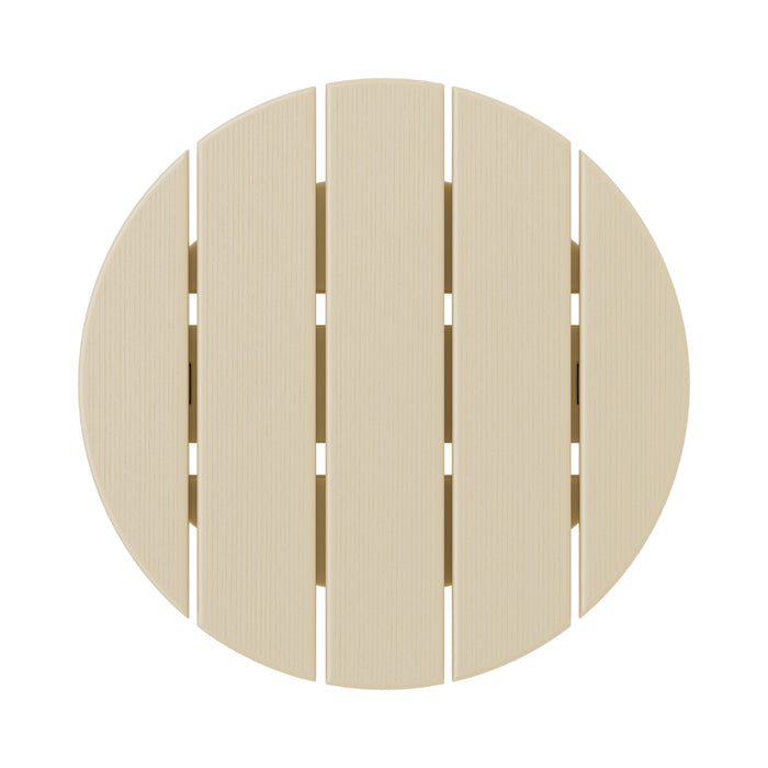 SoPoly 18" Classic Round Side Table - Aqua Gear Supply