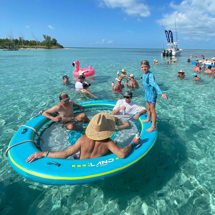 iLAND® by iROCKER 8' Round Float - Aqua Gear Supply