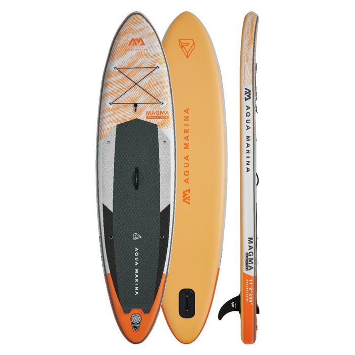 Aqua Marina MAGMA 11'2" Inflatable Paddle Board All-Around Advanced SUP - Aqua Gear Supply