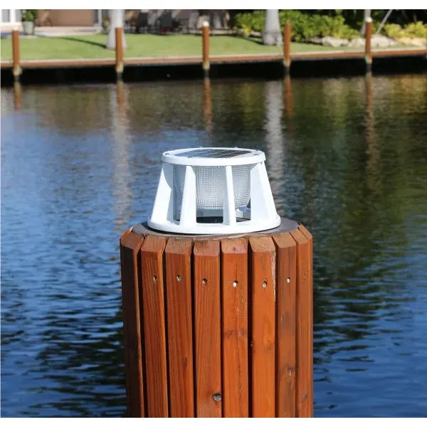 Solar Piling Light - 3 Color LED Switchable - Aqua Gear Supply