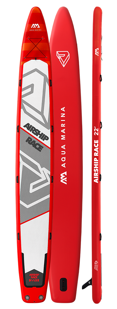 Aqua Marina AIRSHIP RACE 22'0" Inflatable Paddle Board Multi-person SUP - Aqua Gear Supply