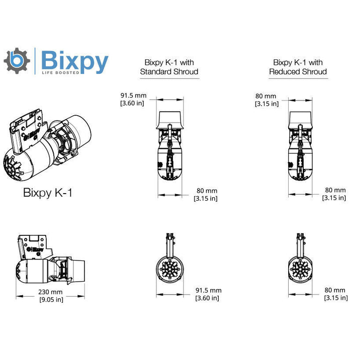 Bixpy K-1 Motor - Aqua Gear Supply