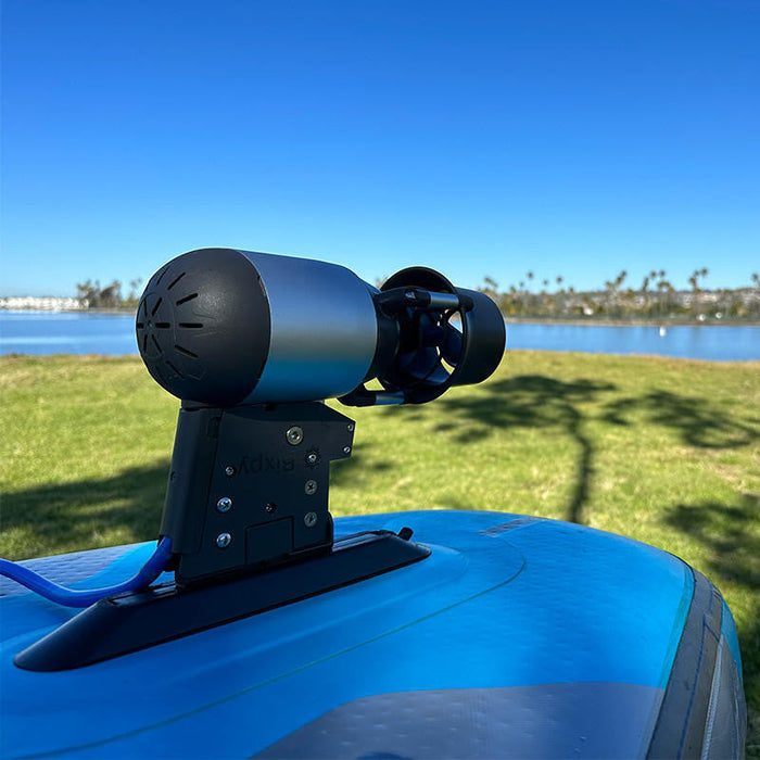 K-1 Outboard Kit with SUN80 Solar Panel - Aqua Gear Supply