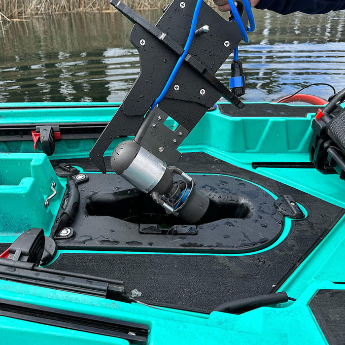 K-1 Outboard Kit with SUN80 Solar Panel - Aqua Gear Supply