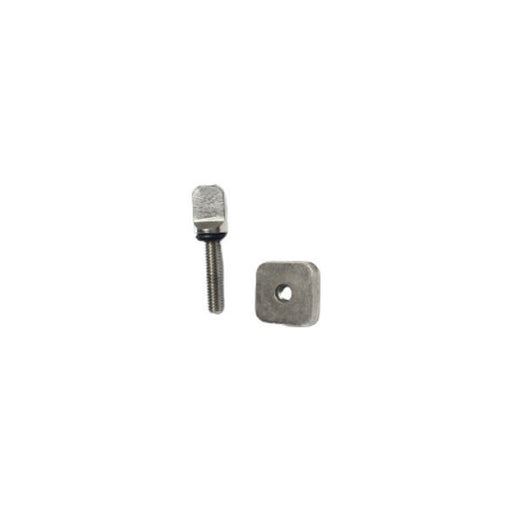 Stainless Steel Fin Screw and Plate - Aqua Gear Supply
