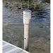 Solar Dock Post Light - Aluminum - Aqua Gear Supply