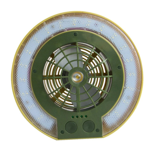 TRU De-LIGHT LiteBreeze LED Multi-Use Multipurpose Disc Fan / Light For Work / Play - Indoor / Outdoor Use - Aqua Gear Supply