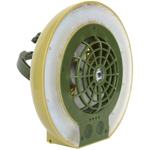 TRU De-LIGHT LiteBreeze LED Multi-Use Multipurpose Disc Fan / Light For Work / Play - Indoor / Outdoor Use - Aqua Gear Supply