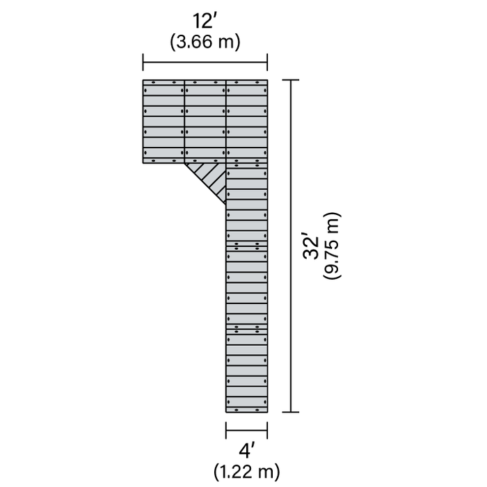 Connect-A-Dock High Profile L Shape Docks - Aqua Gear Supply