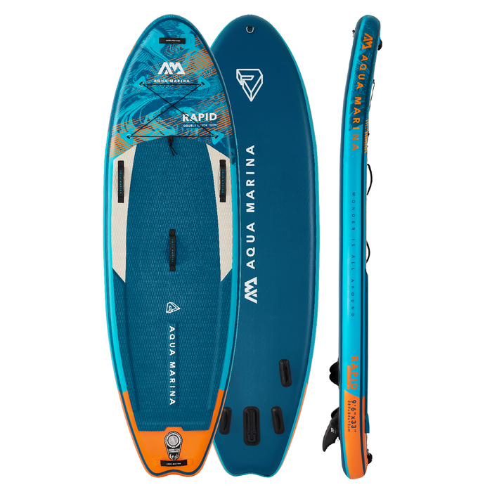 Aqua Marina RAPID 9'6" Inflatable Paddle Board River SUP - Aqua Gear Supply