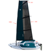 Nautiqua | STARSAIL | Inflatable 3 Chamber Sailing dinghy - Aqua Gear Supply