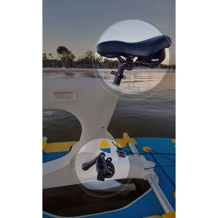 Nautiqua | BELIZE | Premium Paddleboard Water Bike - Aqua Gear Supply