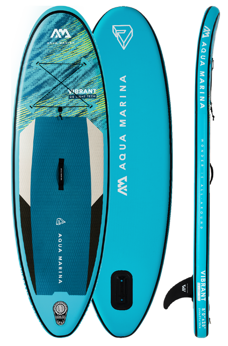 Aqua Marina VIBRANT 8'0" Inflatable Paddle Board Kids SUP - Aqua Gear Supply