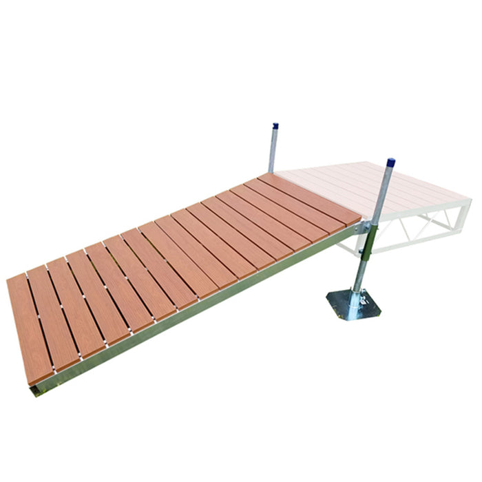 Patriot Docks Premium "T" Floating Dock w/ Cedar Decking - Aqua Gear Supply