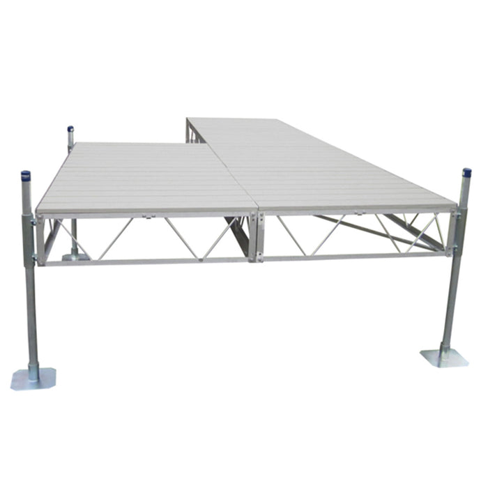 Patriot Docks Patio Dock w/ Gray Aluminum Decking - Aqua Gear Supply