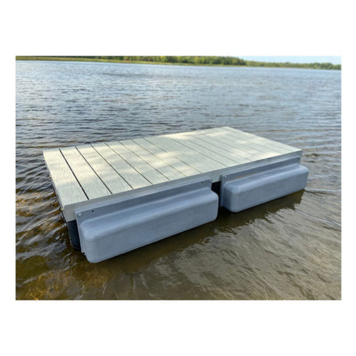 Patriot Docks Premium Floating Platform w/ Gray Aluminum - Aqua Gear Supply