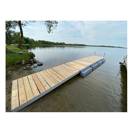 Patriot Docks Premium Floating Dock w/ Cedar Decking - Aqua Gear Supply