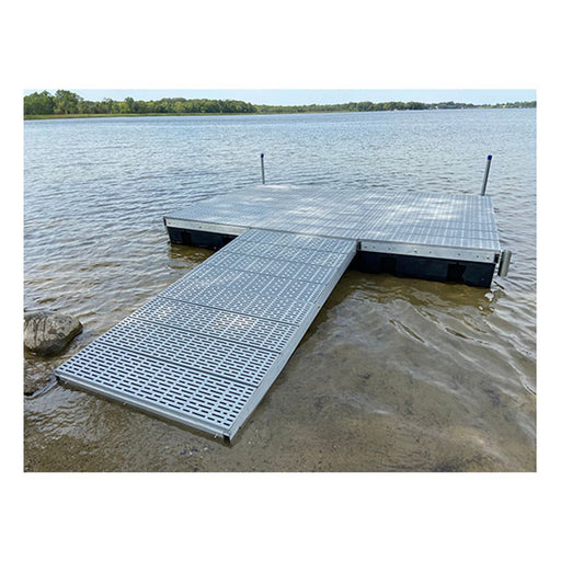 Patriot Docks Premium "T" Floating Dock w/ Poly Decking - Aqua Gear Supply