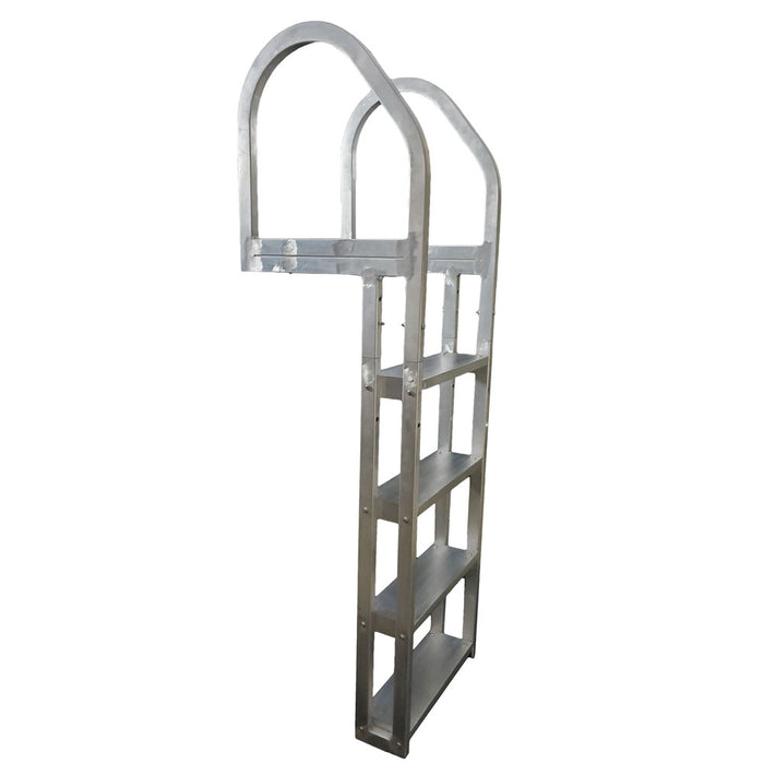 Patriot Docks Aluminum 4 WIDE Step Ladder - Aqua Gear Supply