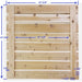 Patriot Docks Cedar 4'x4' Deck Section - Aqua Gear Supply