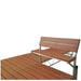 Patriot Docks Brown Aluminum Bench Kit - Aqua Gear Supply