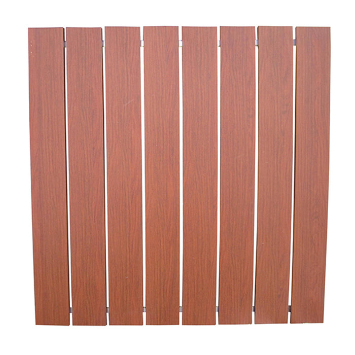 Patriot Docks Brown Aluminum 4' x 4' Section - Aqua Gear Supply