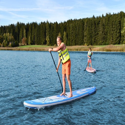 Spinera 12 FT Professional Series Inflatable Paddle Board for Rental Companies, Resorts, Campgrounds and Cottages with Backpack, Leash, Paddle and more - Aqua Gear Supply