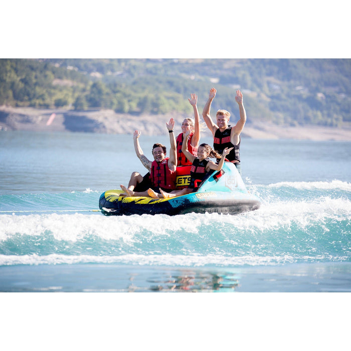 Spinera 4 Person Towable - The "Lets Go 4" Perfect for Families, Friends and Groups - Aqua Gear Supply