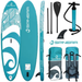 Spinera USA SUP Let's Paddle 9 FT 10 IN Inflatable Paddle Board with Backpack, Pump, Paddle and More. - Aqua Gear Supply