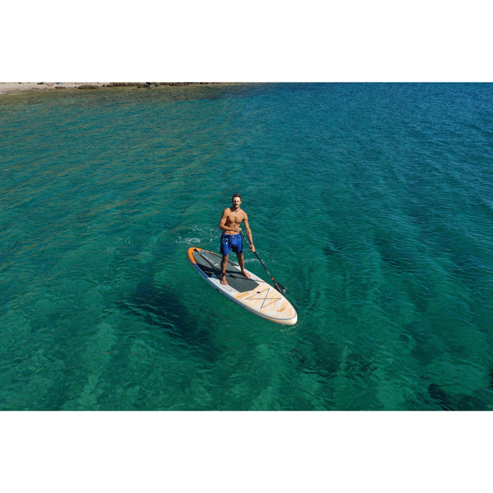 Aqua Marina Stand Up Paddle Board - MAGMA 11'2" - Inflatable SUP Package, including Carry Bag, Paddle, Fin, Pump & Safety Harness - Aqua Gear Supply