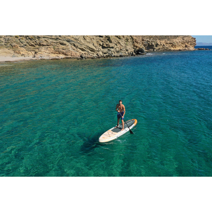 Aqua Marina Stand Up Paddle Board - MAGMA 11'2" - Inflatable SUP Package, including Carry Bag, Paddle, Fin, Pump & Safety Harness - Aqua Gear Supply