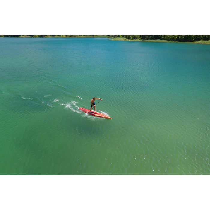 Aqua Marina Stand Up Paddle Board - RACE 12‘6“ - Inflatable SUP Package, including Carry Bag, Fin, Pump & Safety Harness - Aqua Gear Supply