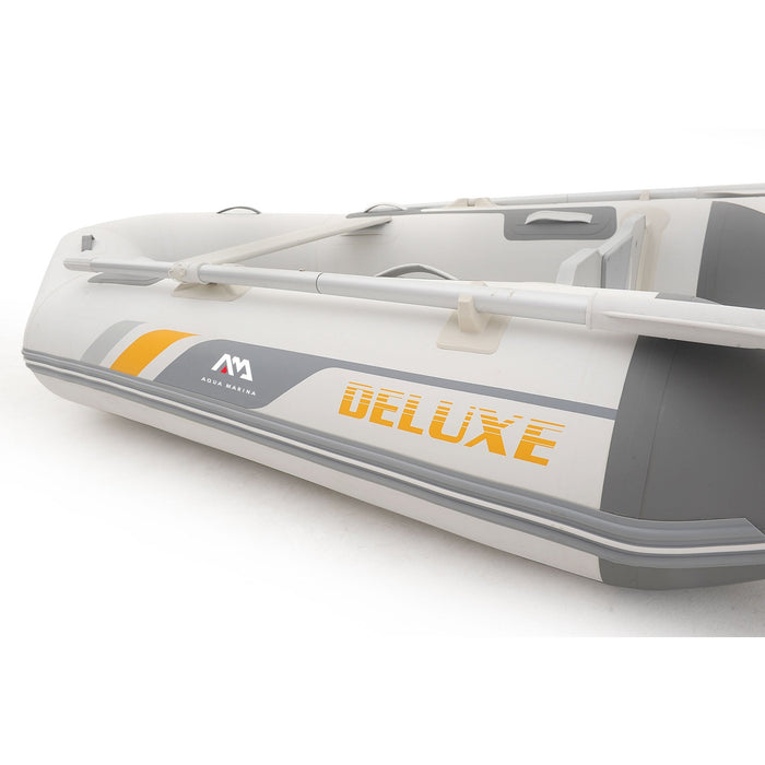 Aqua Marina Inflatable Speed Boat A-DELUXE 3M with Wooden Floor including Carry Bag, Hand Pump & Oar Set - Aqua Gear Supply